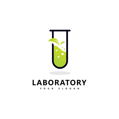 实验室标志科学，实验室标志图标矢量设计