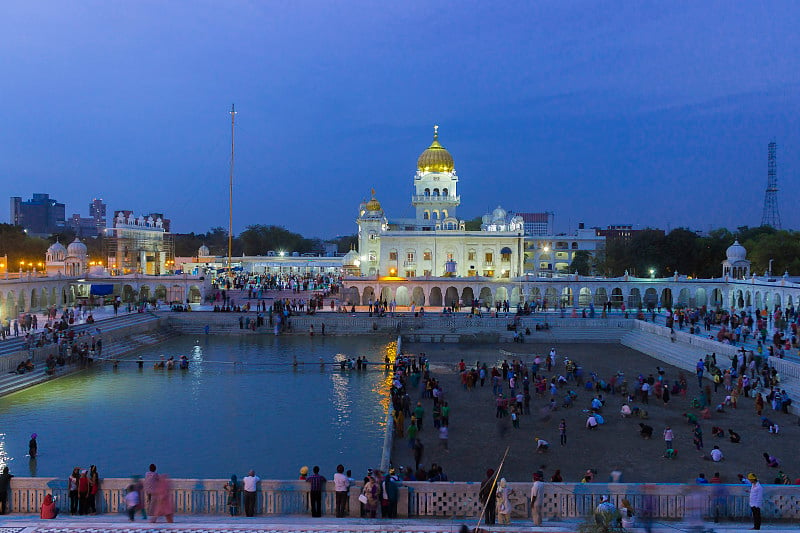 Gurdwara Bangla Sahib，印度新德里