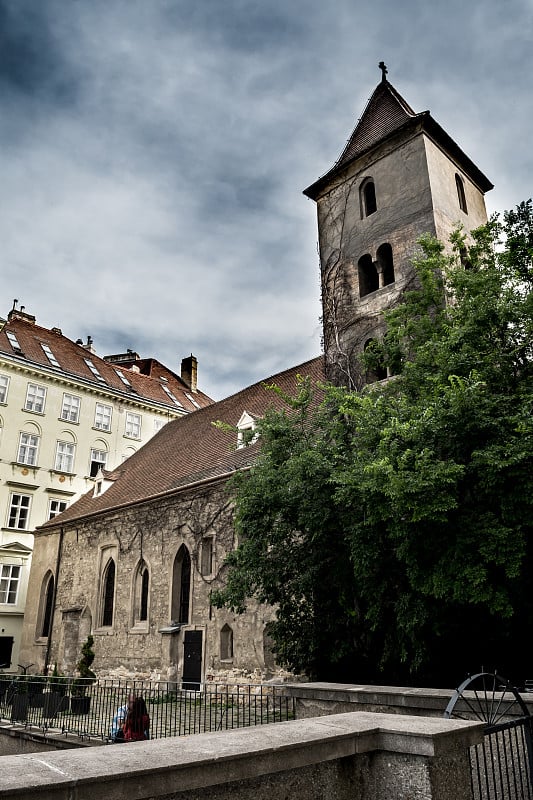 维也纳最古老的教堂，Ruprechtskirche，位于奥地利维也纳市中心