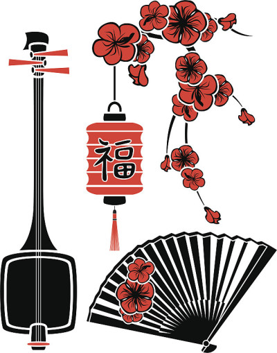 日本艺术套装