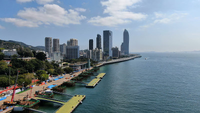 城市的海岸线