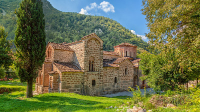 Porta Panagia教堂(建于公元1283年)，希腊色萨利