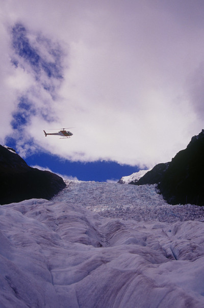 福克斯冰川Heli-hiking