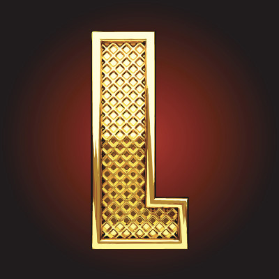 向量黄金字母L