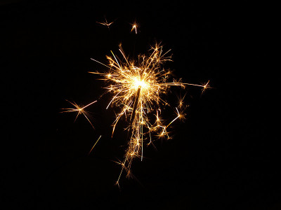 花爆竹燃烧