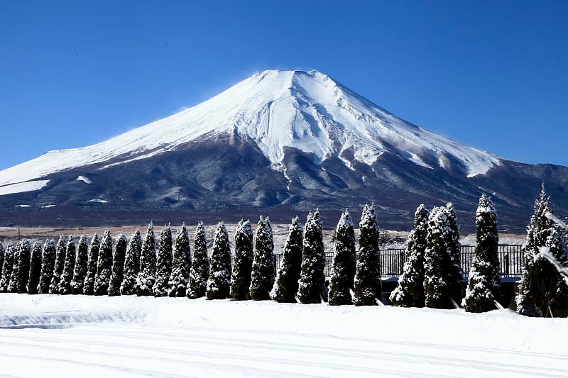 Mt.Fuji的雪