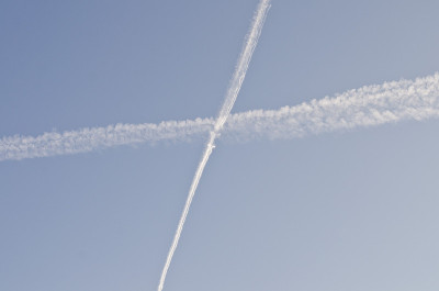 天空中横贯的急流