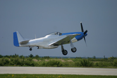 p-51起飞