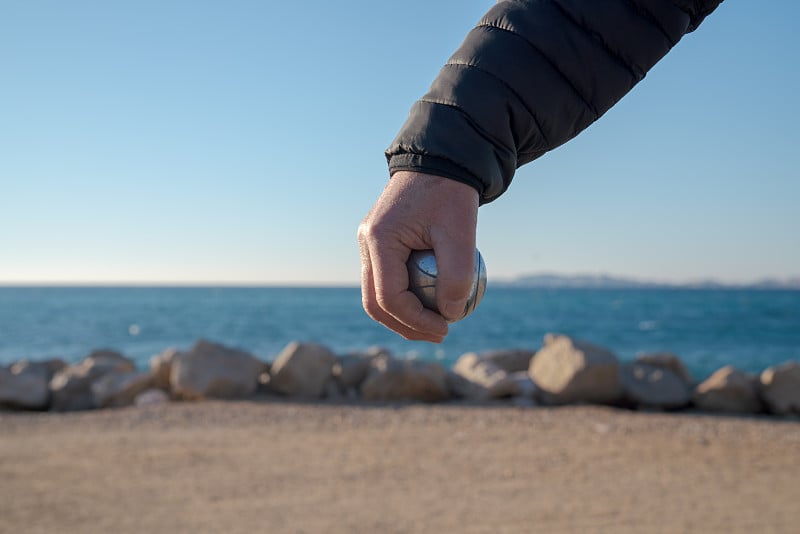 Petanque，传统的法国球类游戏