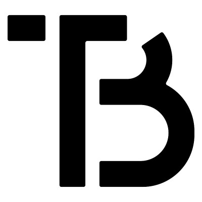字母TB BT TB图标设计简单矢量优雅