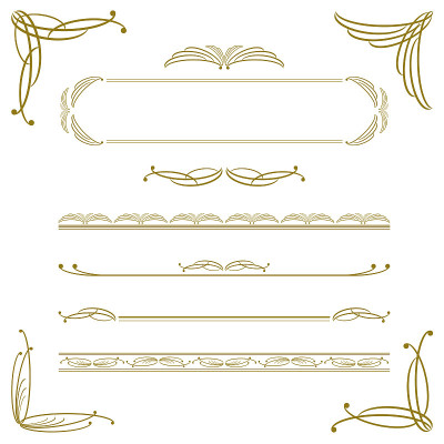 Gorlden decorative borders