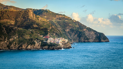五个陆地海岸线
