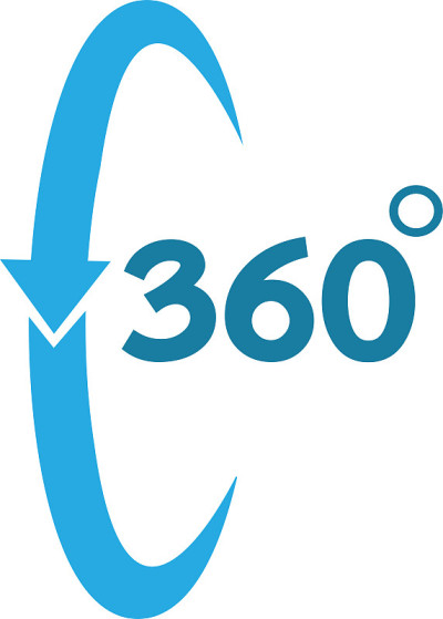 简单的360度图标标识设计