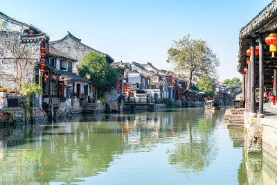西塘古镇居住河流