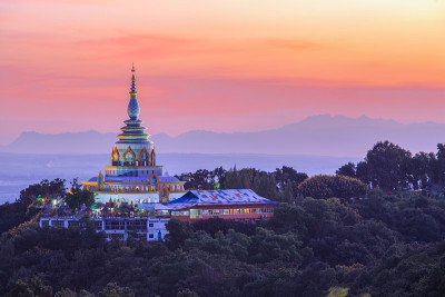 泰国清迈的那座寺庙。