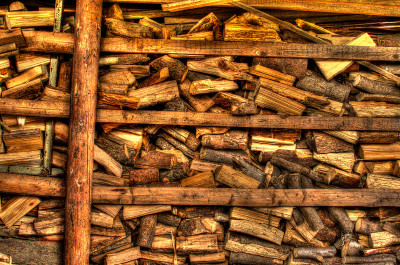 Holzstapel