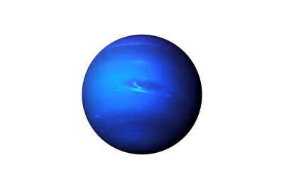 太空中的海王星