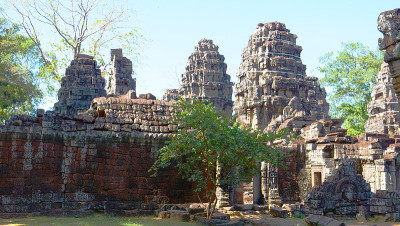 Banteay Kdei，柬埔寨暹粒吴哥窟建筑群的一部分