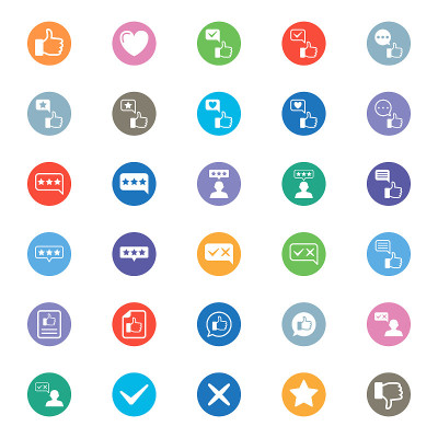 Review & Feedback Icons