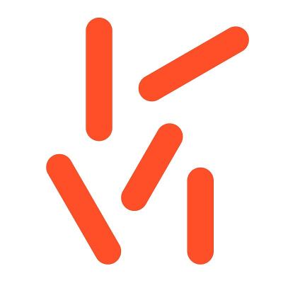 结核病病毒矢量插图，平面风格图标