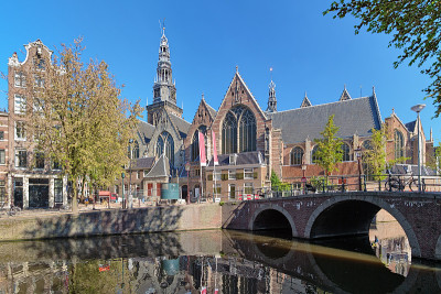 荷兰阿姆斯特丹的Oude Kerk