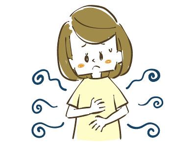 患有体臭、衣服异味或感觉不舒服的女性