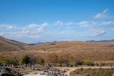 山口县矿城明吉田喀斯特高原