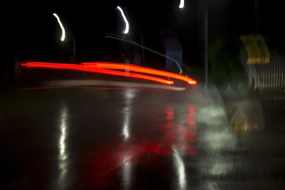 雨夜的灯