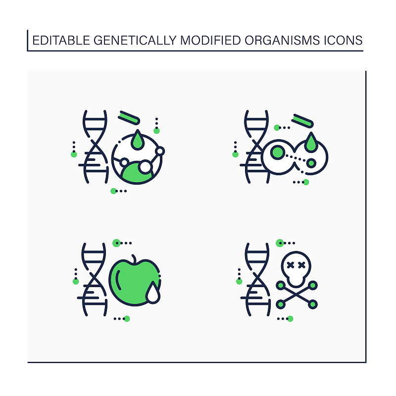 转基因生物线图标设置