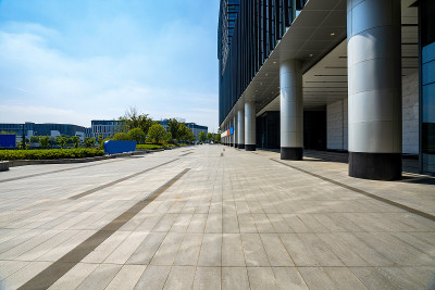 中国南京金融中心广场及建筑