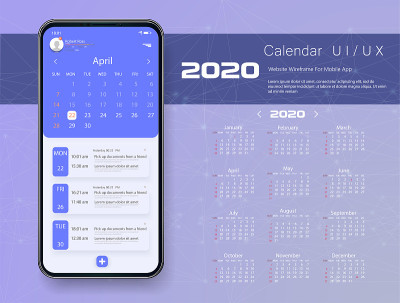 Mobile app calendar 2020 week start sunday corpora