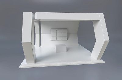 展位3d模板