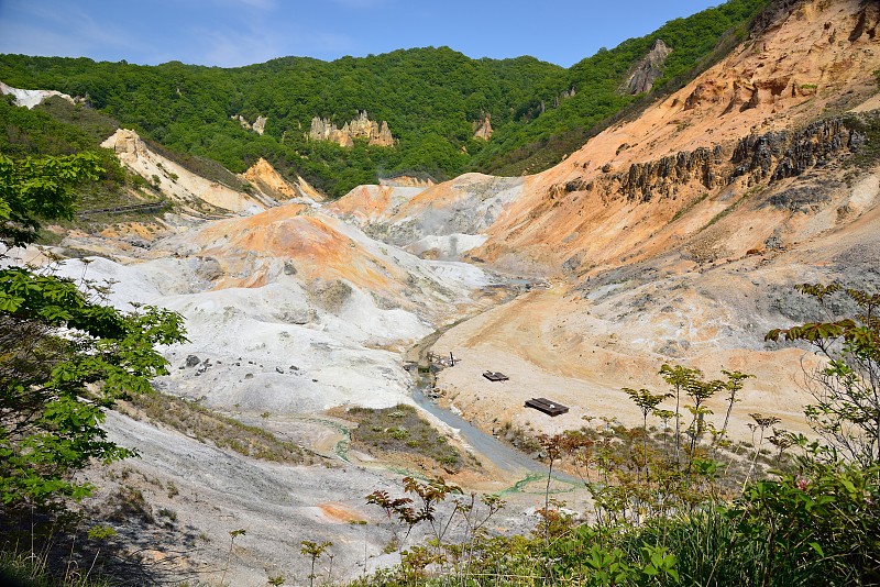 地狱谷，日本北海道立别活火山