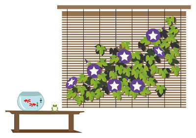 牵牛花。