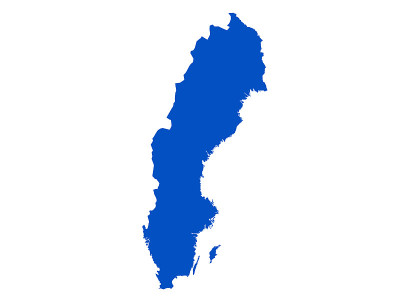 瑞典地图