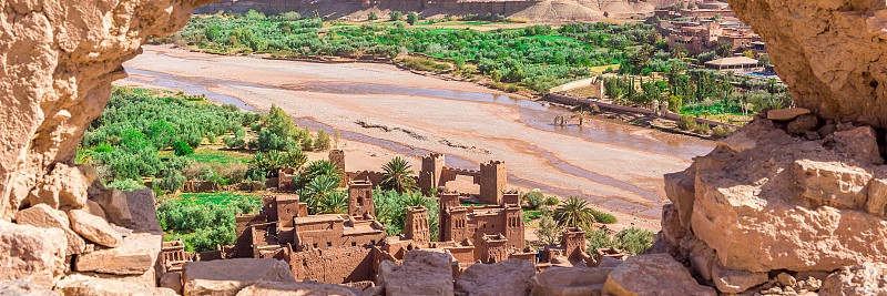 Ait Benhaddou Kasbah, Ait Ben Haddou, Ouarzazate，摩