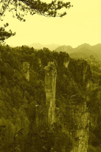 天子山自然风光