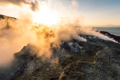 日落火山3