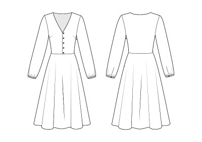 服装服装工艺图