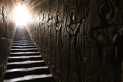 Edfu寺庙楼梯
