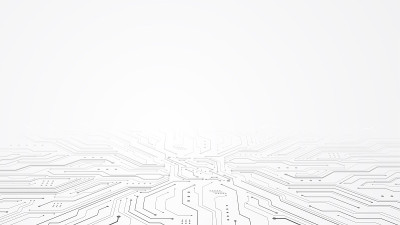 摘要数字背景与技术线路板纹理。电子主板说明。通信和工程概念。矢量图