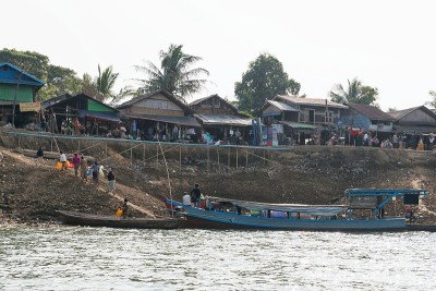 亚洲缅甸Mrauk U的Henkayaw河