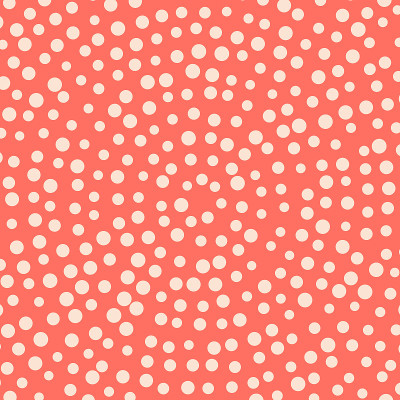 concentric rows of dots with different size