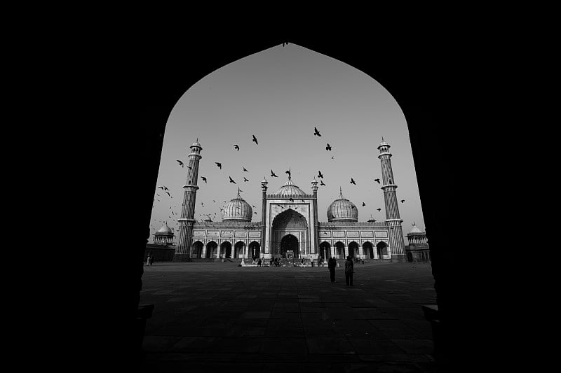 早上的Jama Masjid