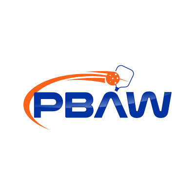 PBAW字母为标志匹克球运动队