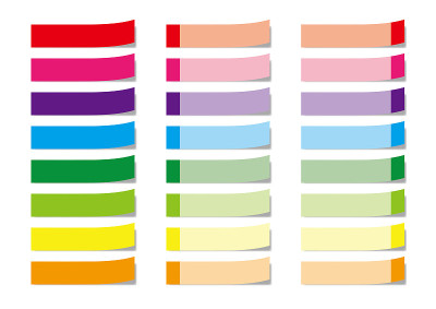 便利贴set_Memo标题_colorful