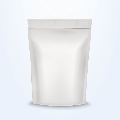 空白铝箔食品自封袋包装设计