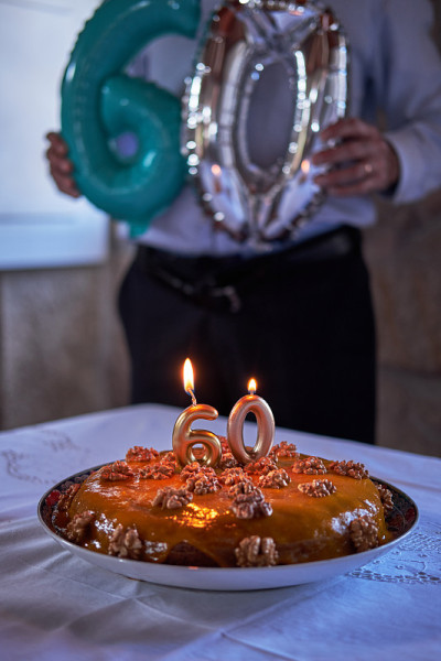 60岁生日蛋糕