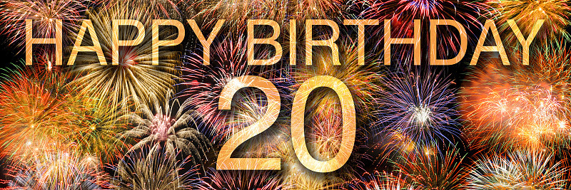 祝你20岁生日快乐