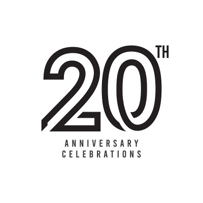 20 Th Anniversary Celebration Vector Template Desi